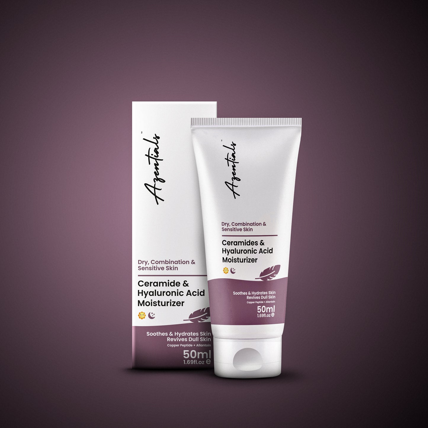 Ceramide & Hyaluronic Acid Moisturizer | 50ml (Pack of 2)