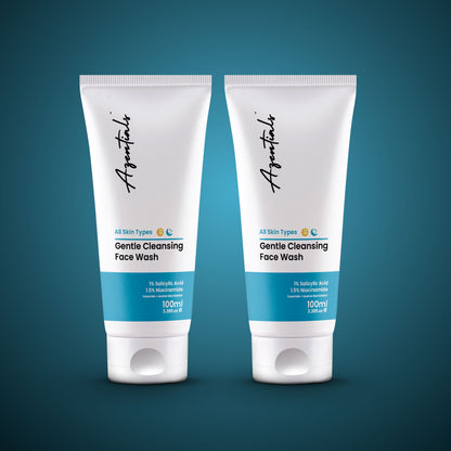 1% Salicylic Acid & 1.5% Niacinamide Gentle Cleansing Facewash | 100ml (Pack of 2)