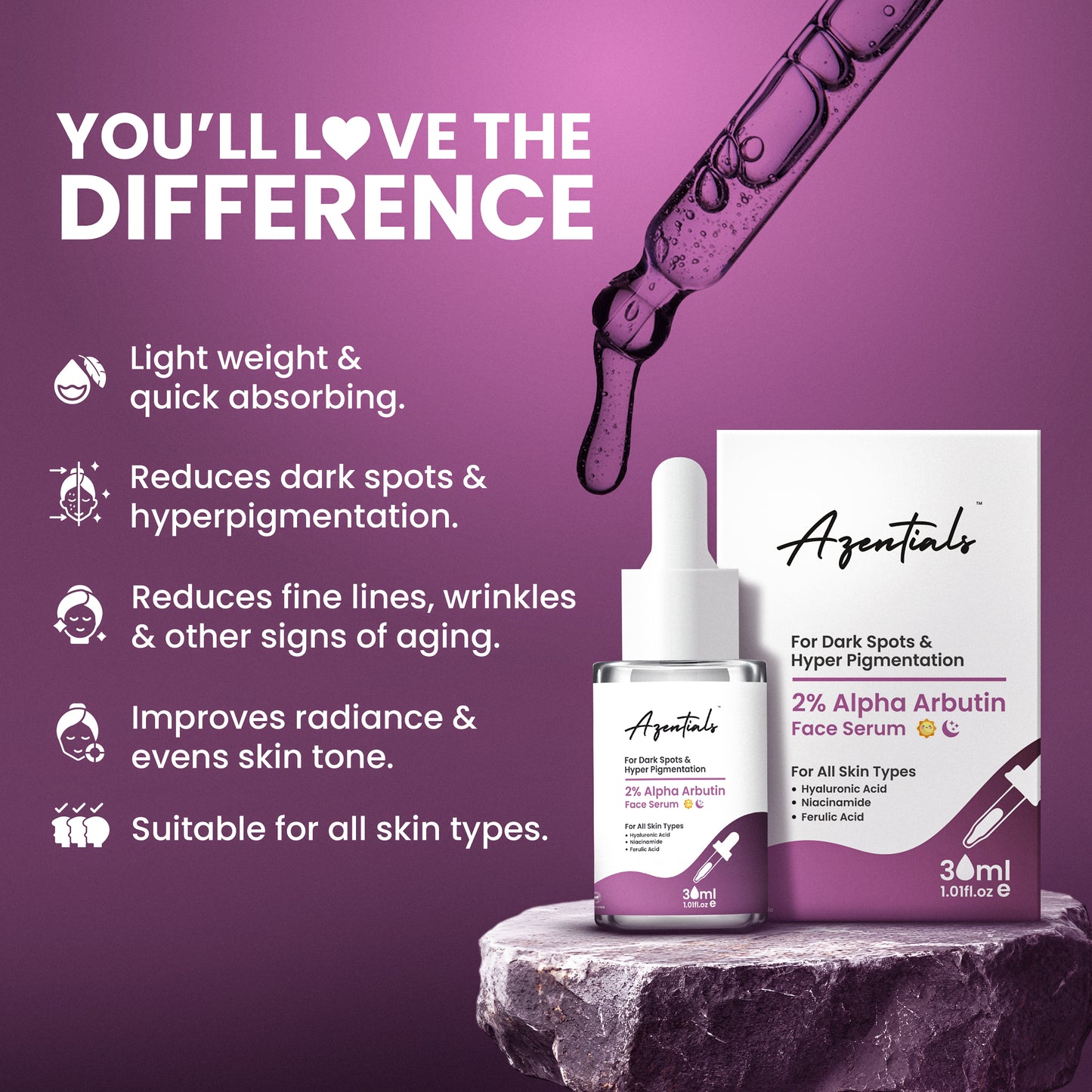 2% Alpha Arbutin Face Serum | 30ml