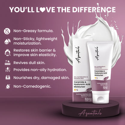 Ceramide & Hyaluronic Acid Moisturizer | 50ml